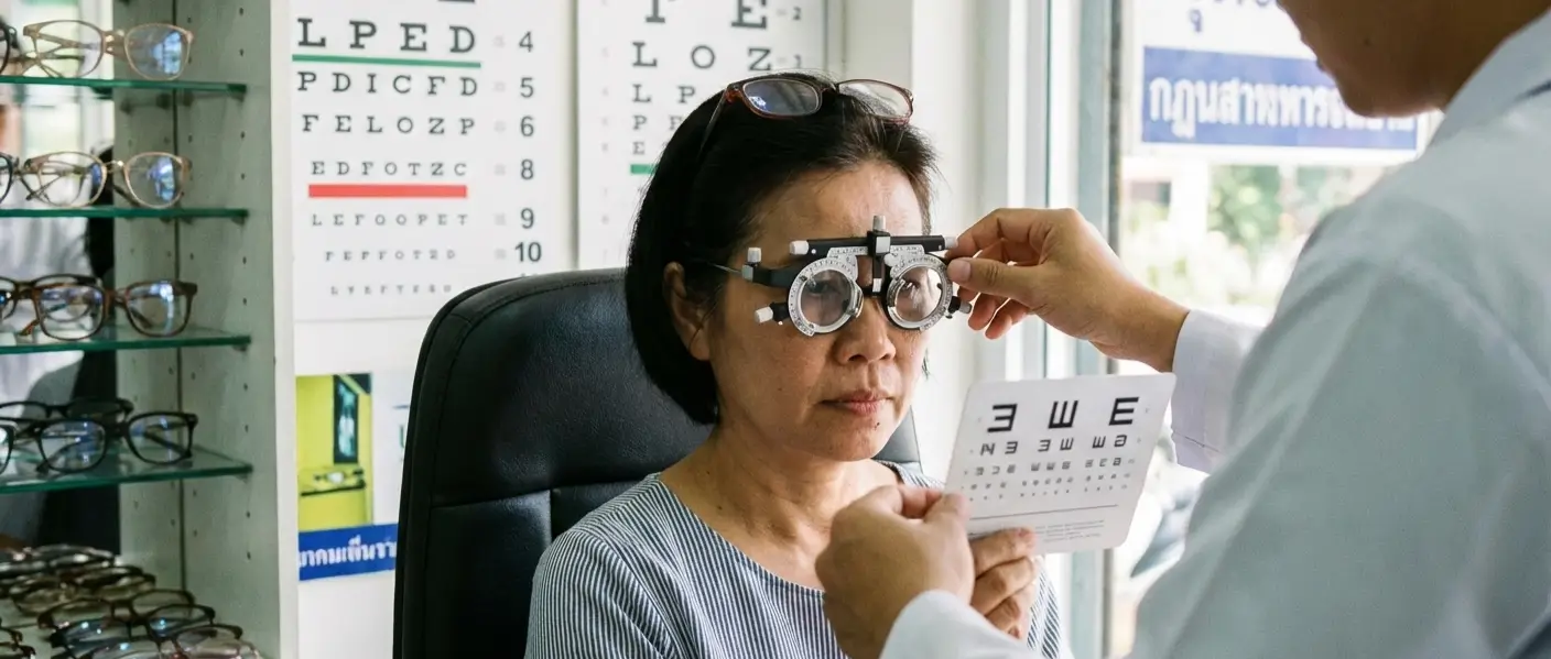 ต้องใส่แว่นตอนไหน