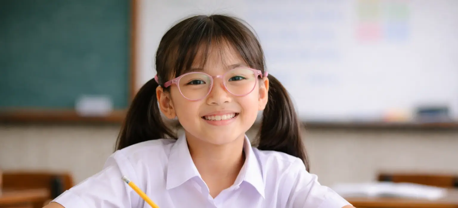 ทำไมต้องใส่แว่นสายตาเด็กตั้งแต่เล็ก?